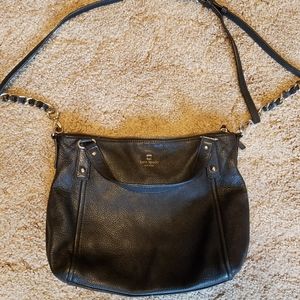 Kate Spade black 100% cow leather bag